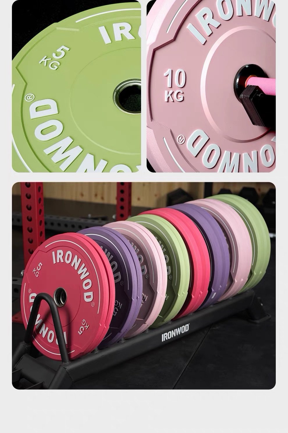 IRONWOD Macaron Bumper Plates 5 IRONWOD Macaron Bumper Plates - Image 5