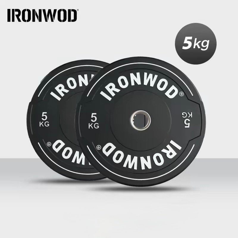 IRONWOD แผ่นน้ำหนักยางจับมือ สีสัน 2 IRONWOD แผ่นน้ำหนักยางจับมือ สีสัน - Image 2