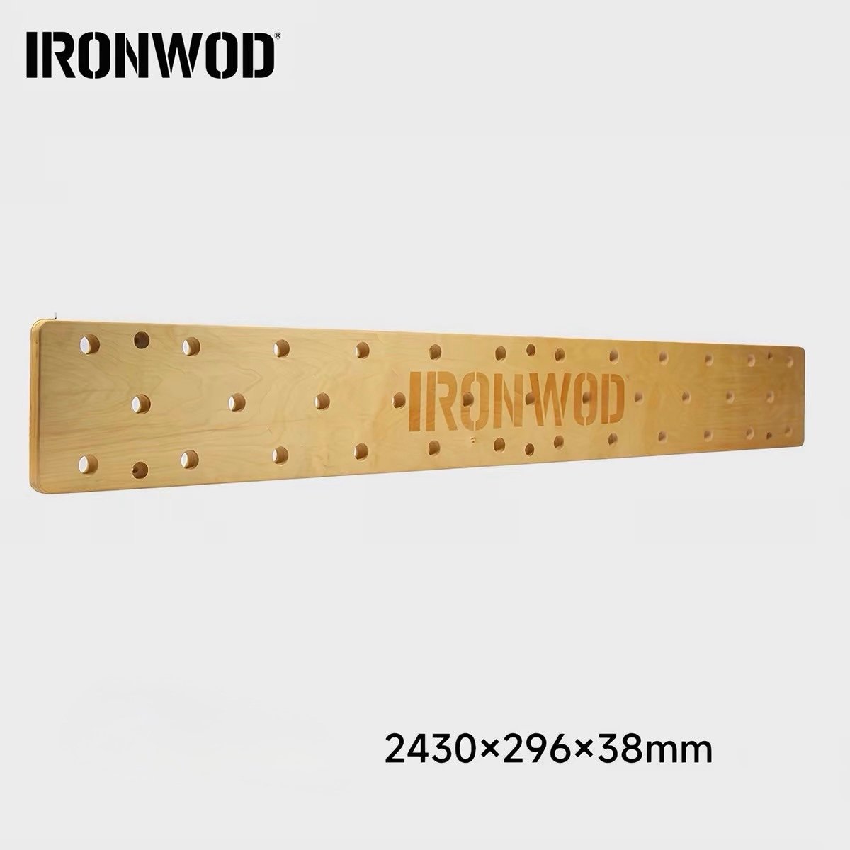 IronWod กระดานปีนนินจา (แบบยาว) 1 IronWod กระดานปีนนินจา (แบบยาว)