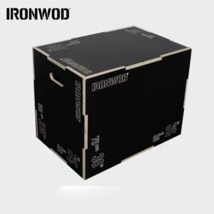 IronWod Non-Slip Wood Plyo Box PRO