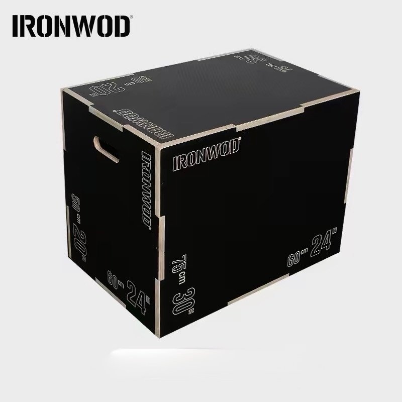 IronWod Non-Slip Wood Plyo Box PRO 1 IronWod Non-Slip Wood Plyo Box PRO