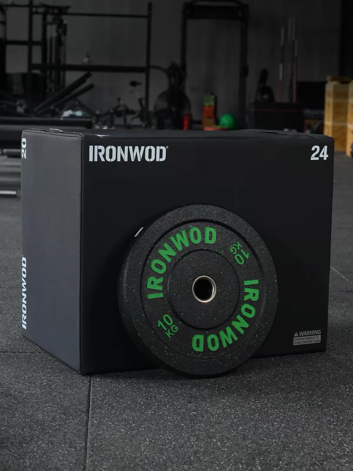 IronWod Non-Slip Foam Plyo Box 1 IronWod Non-Slip Foam Plyo Box