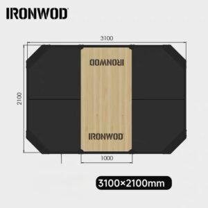 แท่นเดดลิฟท์ทรงตัวที (กว้าง) IronWod