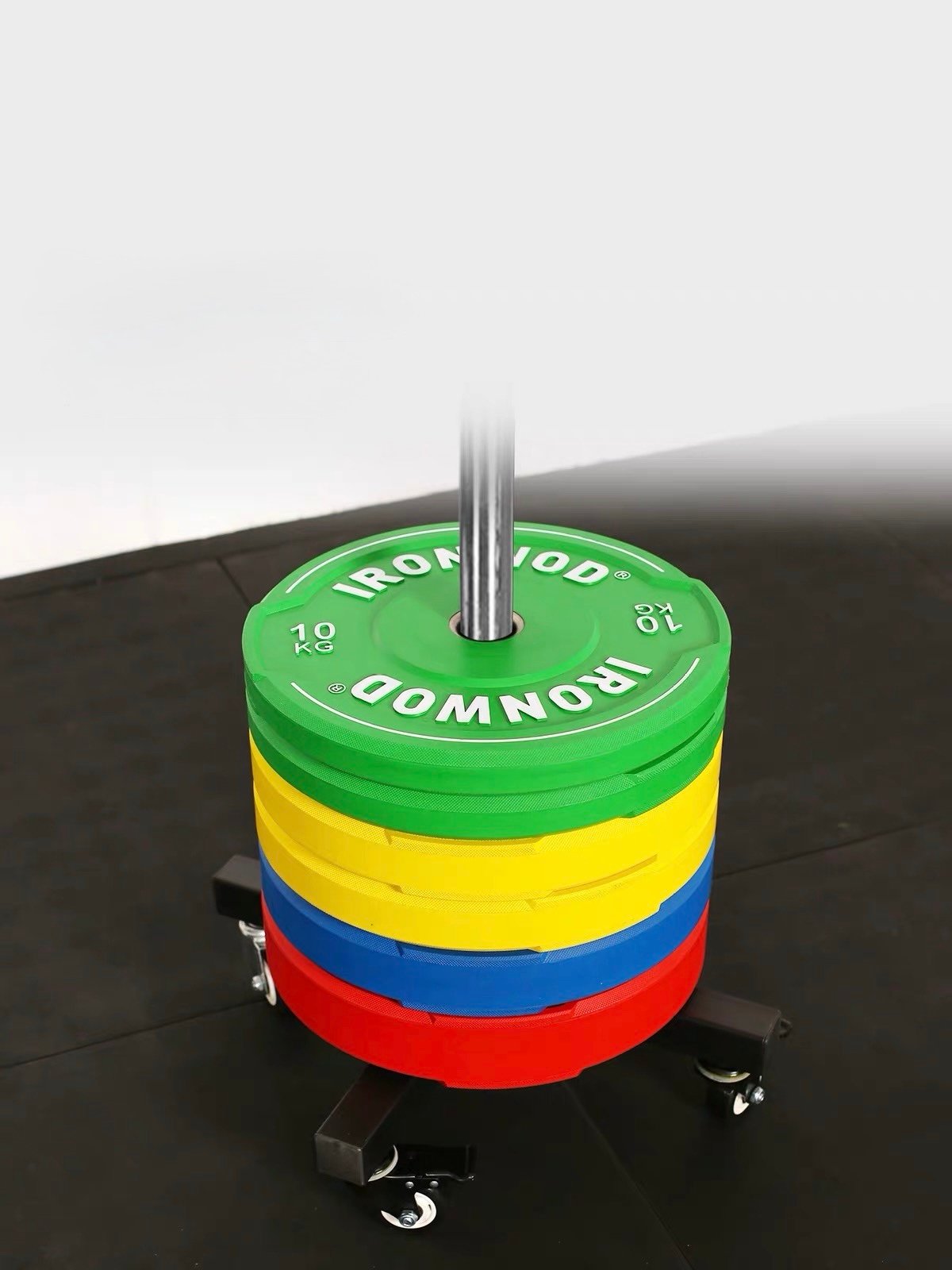 IRONWOD ชั้นวางแผ่นน้ำหนักเคลื่อนที่ 1 IRONWOD ชั้นวางแผ่นน้ำหนักเคลื่อนที่