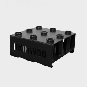 IRONWOD Nine-Hole Barbell Bar Storage Rack