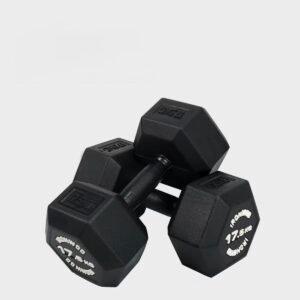 IRONWOD Full Rubber-Coated Hex Dumbbell
