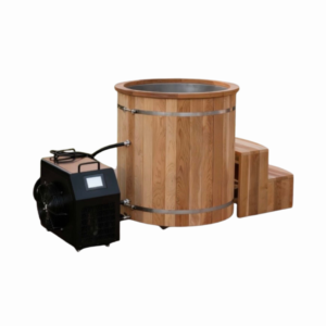 Cold Plunge Tub Ice Bath Cooler 80 x 100cm with Red Cedar (฿55,620)